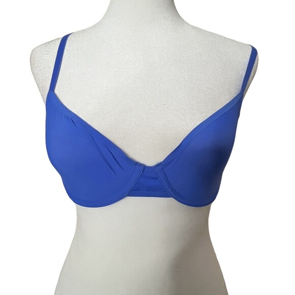 Aerie Smoothez Bra 36B Full Coverage Blue - Picture 3 of 5